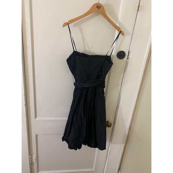 BCBGMaxazria Women's 100% Silk Sleeveless Bubble Dress - 6 - Picture 3 of 13